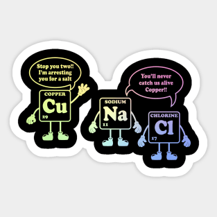 Funny Scientist Sticker